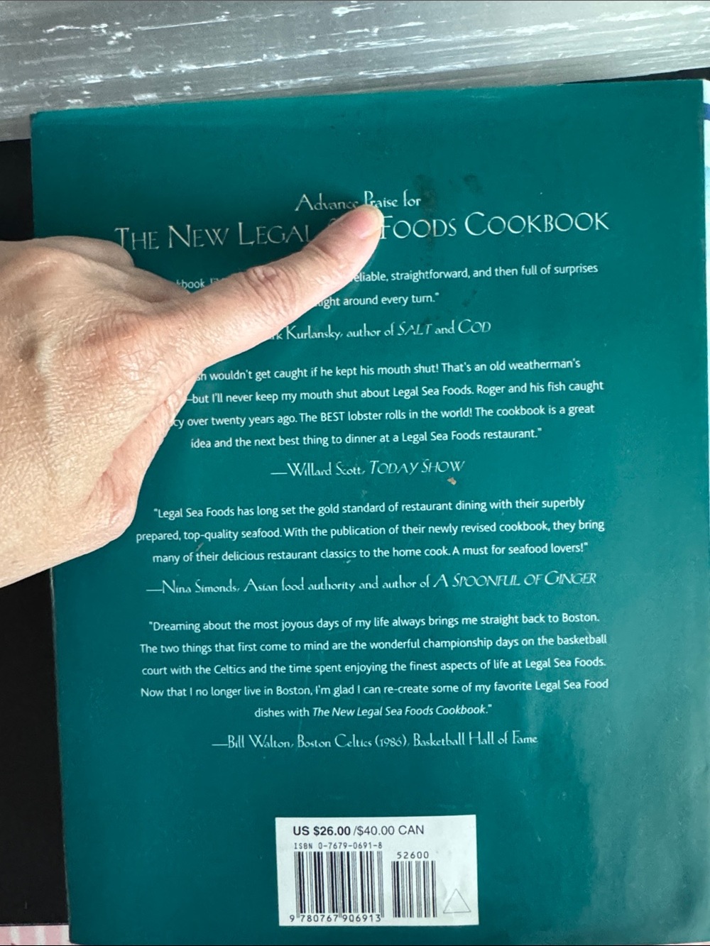 The New Legal Sea Foods Cookbook - Picture 5 of 5